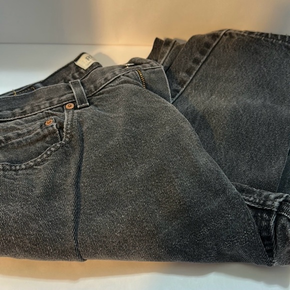 Levi Strauss 505 Black Denim Jeans #1006 - Picture 1 of 6